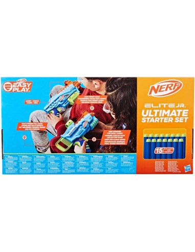GIOCATTOLO PUBBLICIZZATO: vendita online NERF F6369 ELITE JR. STARTER SET in offerta