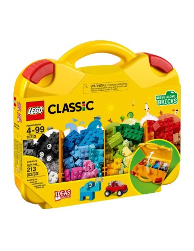 GIOCATTOLO PUBBLICIZZATO: vendita online lego valigetta Creativa mattoncini colorati 10713 in offerta