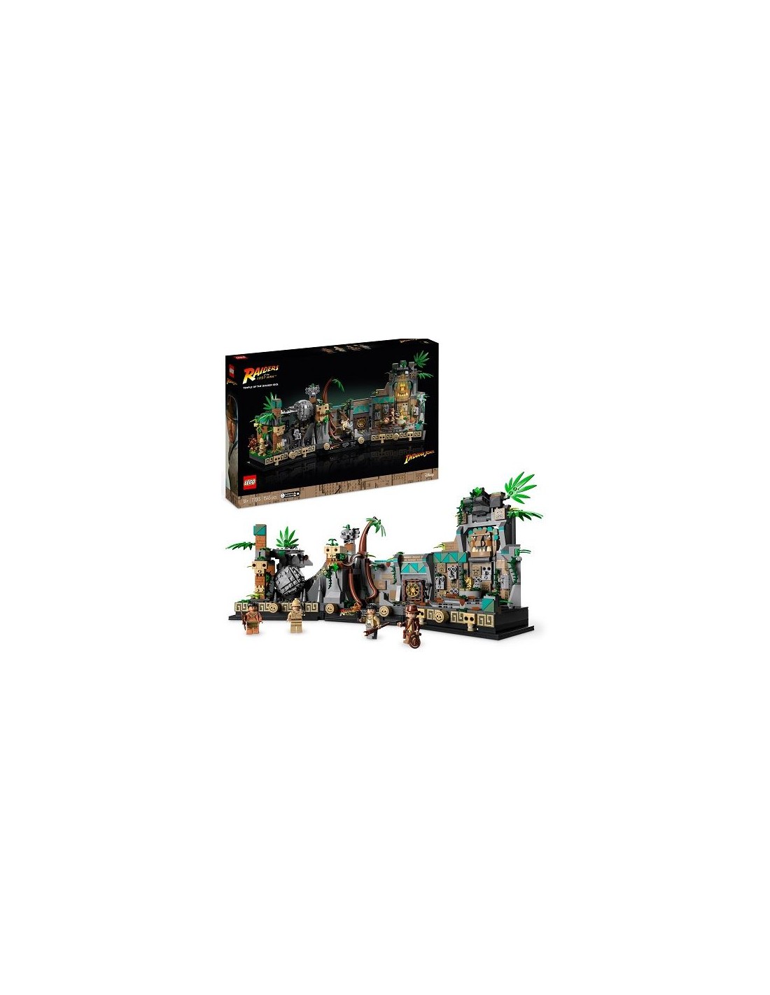 GIOCATTOLO PUBBLICIZZATO: vendita online INDIANA JONES 77015 TEMPIO DELL'IDOLO D'ORO in offerta