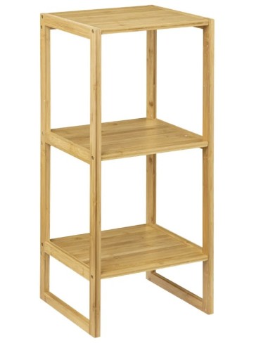 SPECCHI E MOBILETTI: vendita online SCAFFALE 174825 BAMBOO 3P 35X33,5X84CM in offerta