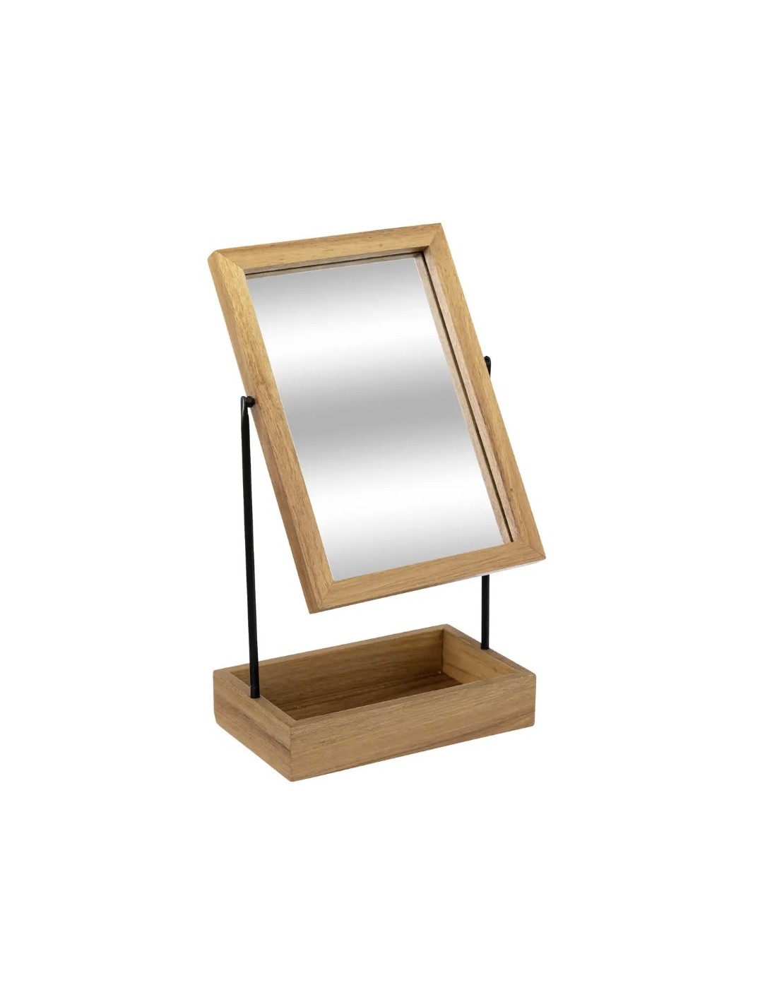 SPECCHI E MOBILETTI: vendita online SPECCHIO 174842 CON SUPPORTO LEGNO in offerta