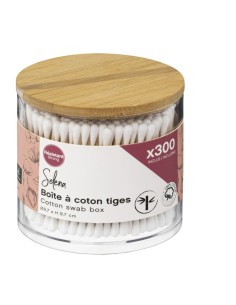 BAZAR IGIENE PERSONA: vendita online CONF 300 COTTON FIOC 174860 TAPPO BAMBOO in offerta