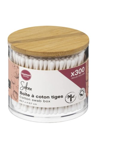 BAZAR IGIENE PERSONA: vendita online CONF 300 COTTON FIOC 174860 TAPPO BAMBOO in offerta