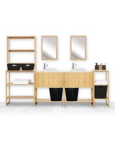 APPENDINI E PORTASCIUGAMANI: vendita online PORTA ASCIUGAMANI BAMBOO 60X36X94CM 174888 in offerta