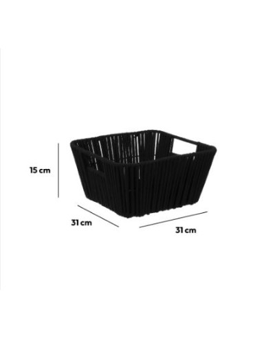 ACCESSORI BAGNO: vendita online CESTINO CONTENITORE 31X15 NERO 174885 in offerta