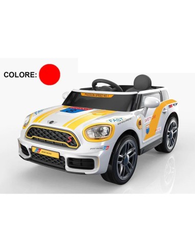 BICI - PRIMI PASSI - AUTO: vendita online AUTO R/C NEW CARTOON ROAD ROSSA 12V in offerta