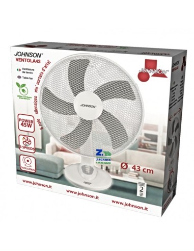 VENTILATORI: vendita online VENTILATORE DA TAVOLO VENTOLA 43cm in offerta