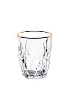 BICCHIERI ACQUA VINO BIBITA: vendita online CONF 6 BICCHIERI 83146 KREATY GOLD 28CL in offerta