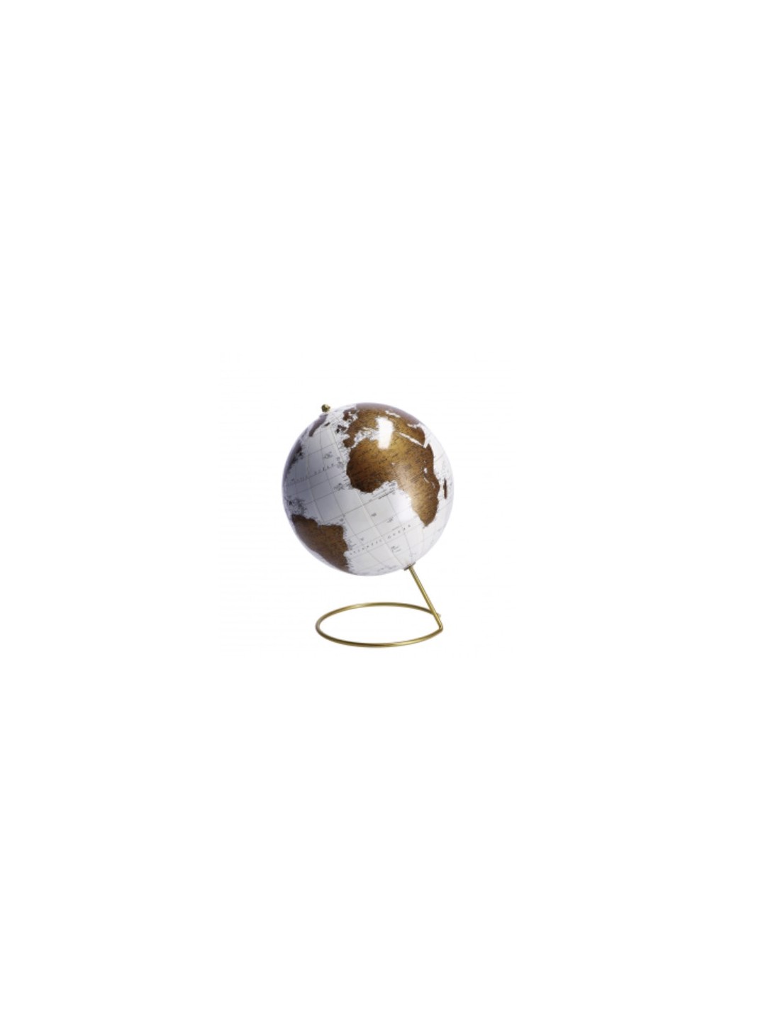 OGGETTISTICA: vendita online MAPPAMONDO 86910 PLASTICA 14X22CM SUPPORTO METALLO in offerta