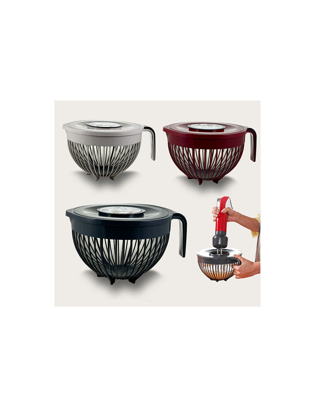 INSALATIERE E COPPETTE: vendita online CIOTOLA MIXER 57797 22CM COLORI ASSORTITI in offerta