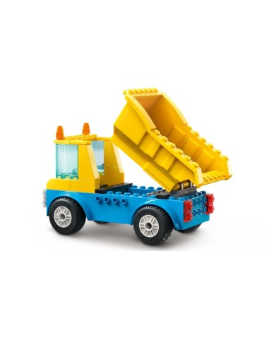 GIOCATTOLO PUBBLICIZZATO: vendita online CITY CAMION DA CANTIERE E GRU CON PALLA DA DEMOLIZIONE 60391 in offerta