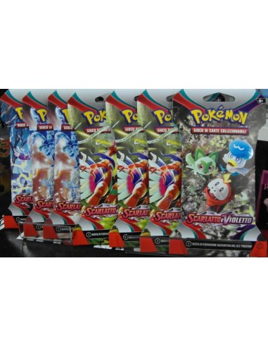 GIOCATTOLO PUBBLICIZZATO: vendita online POKEMON PK60331 BUSTINA SCARLATTO E VIOLETTO in offerta