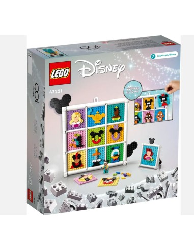 GIOCATTOLO PUBBLICIZZATO: vendita online DISNEY 43221 100 ANNI DI ICONE DISNEY in offerta