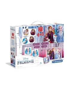 GIOCHI DI SOCIETA'E PUZZLE: vendita online FROZEN EDUKIT 4IN1 18292 in offerta