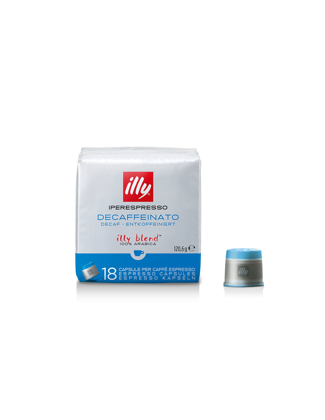CAFFE': vendita online CONFEZIONE 18 CAPSULE DECAFFEINATO IPERESPRESSO ILLI in offerta