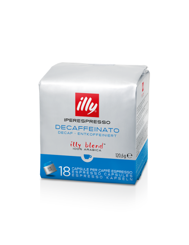 CAFFE': vendita online CONFEZIONE 18 CAPSULE DECAFFEINATO IPERESPRESSO ILLI in offerta