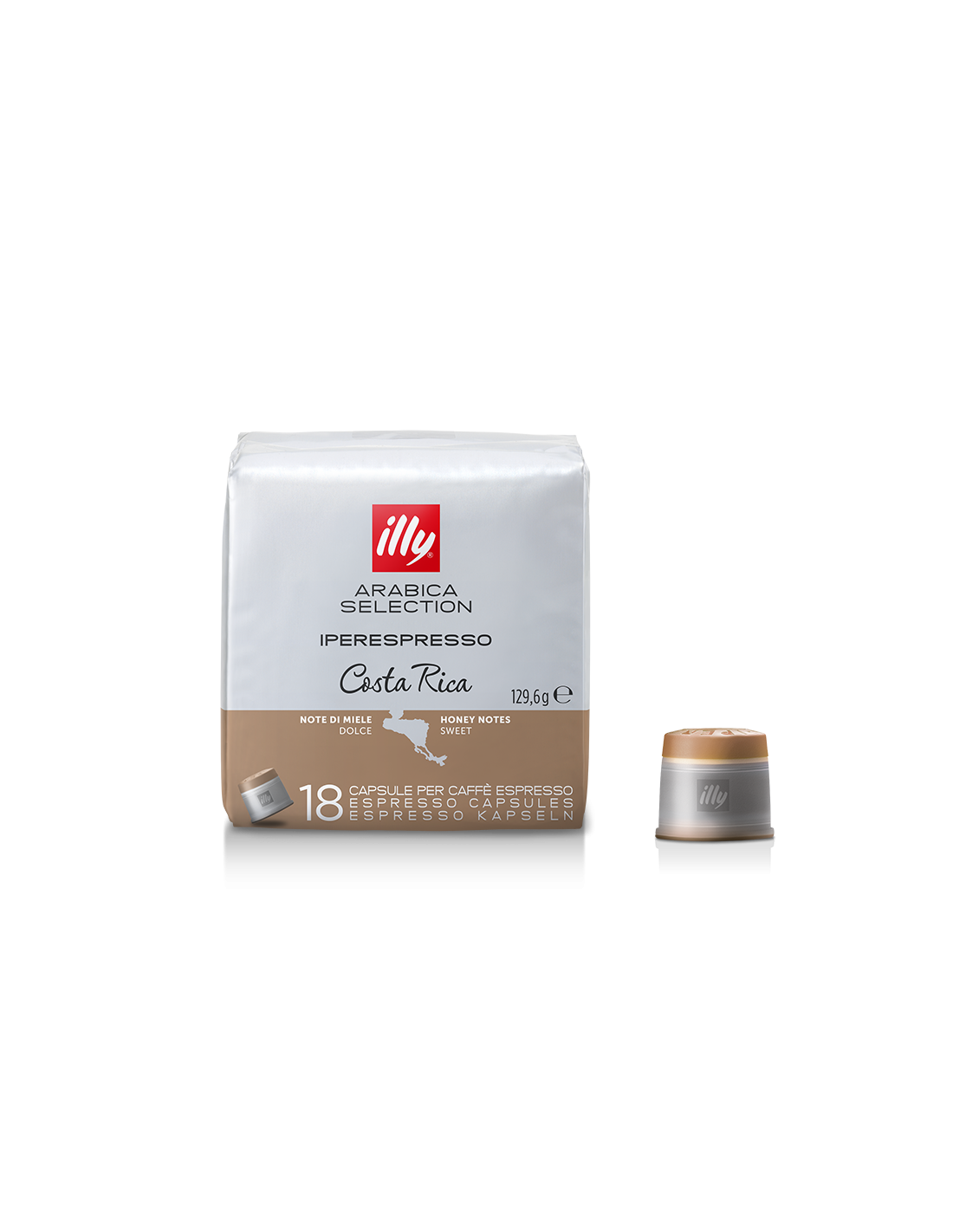 CAFFE': vendita online CONFEZIONE 18 CAPSULE COSTA RICA ARABICA IPERESPRESSO ILLY in offerta