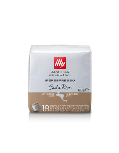 CAFFE': vendita online CONFEZIONE 18 CAPSULE COSTA RICA ARABICA IPERESPRESSO ILLY in offerta