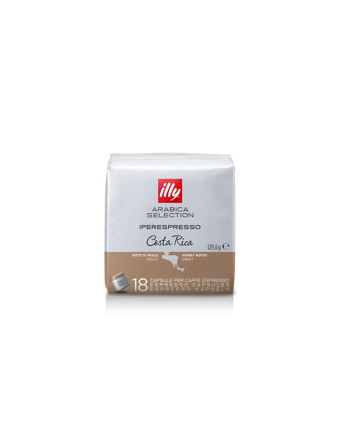 CAFFE': vendita online CONFEZIONE 18 CAPSULE COSTA RICA ARABICA IPERESPRESSO ILLY in offerta