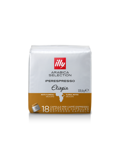 CAFFE': vendita online CONFEZIONE 18 CAPSULE ETIOPIA ARABICA IPERESPRESSO ILLY in offerta