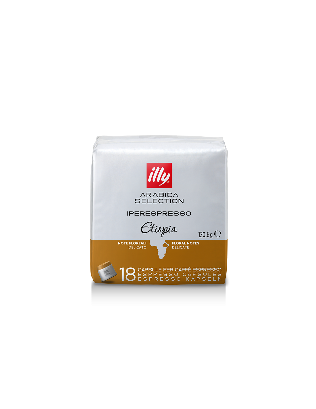 CAFFE': vendita online CONFEZIONE 18 CAPSULE ETIOPIA ARABICA IPERESPRESSO ILLY in offerta