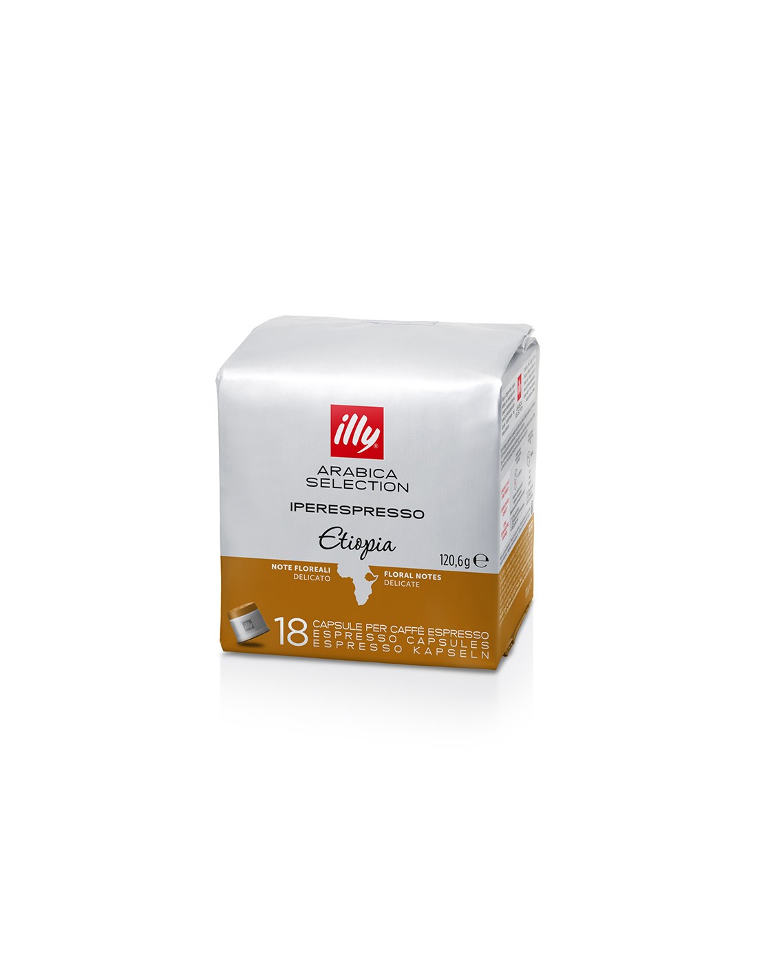 CAFFE': vendita online CONFEZIONE 18 CAPSULE ETIOPIA ARABICA IPERESPRESSO ILLY in offerta