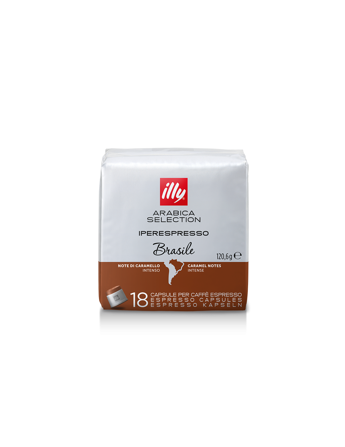 CAFFE': vendita online CONFEZIONE 18 CAPSULE ARABICA BRASILE IPERESPRESSO ILLY in offerta