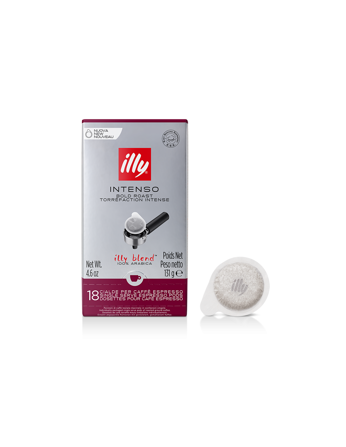 CAFFE': vendita online CONFEZIONE 18 CIALDE INTENSO ILLY in offerta
