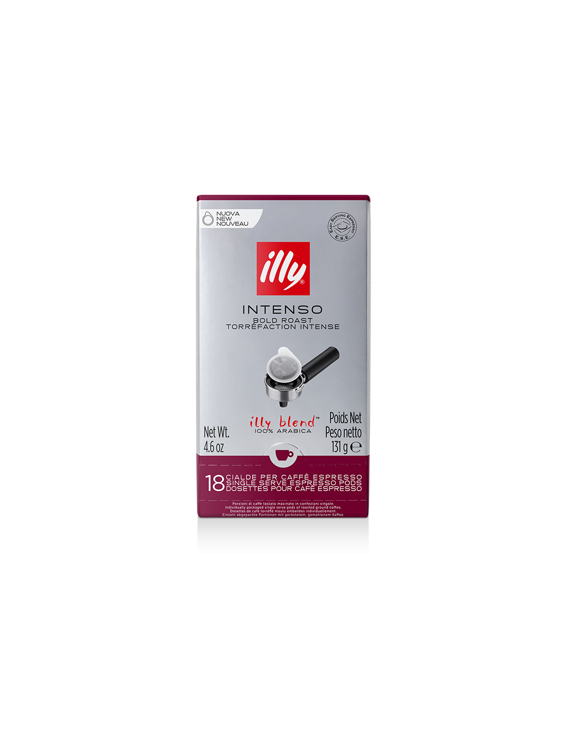 CAFFE': vendita online CONFEZIONE 18 CIALDE INTENSO ILLY in offerta