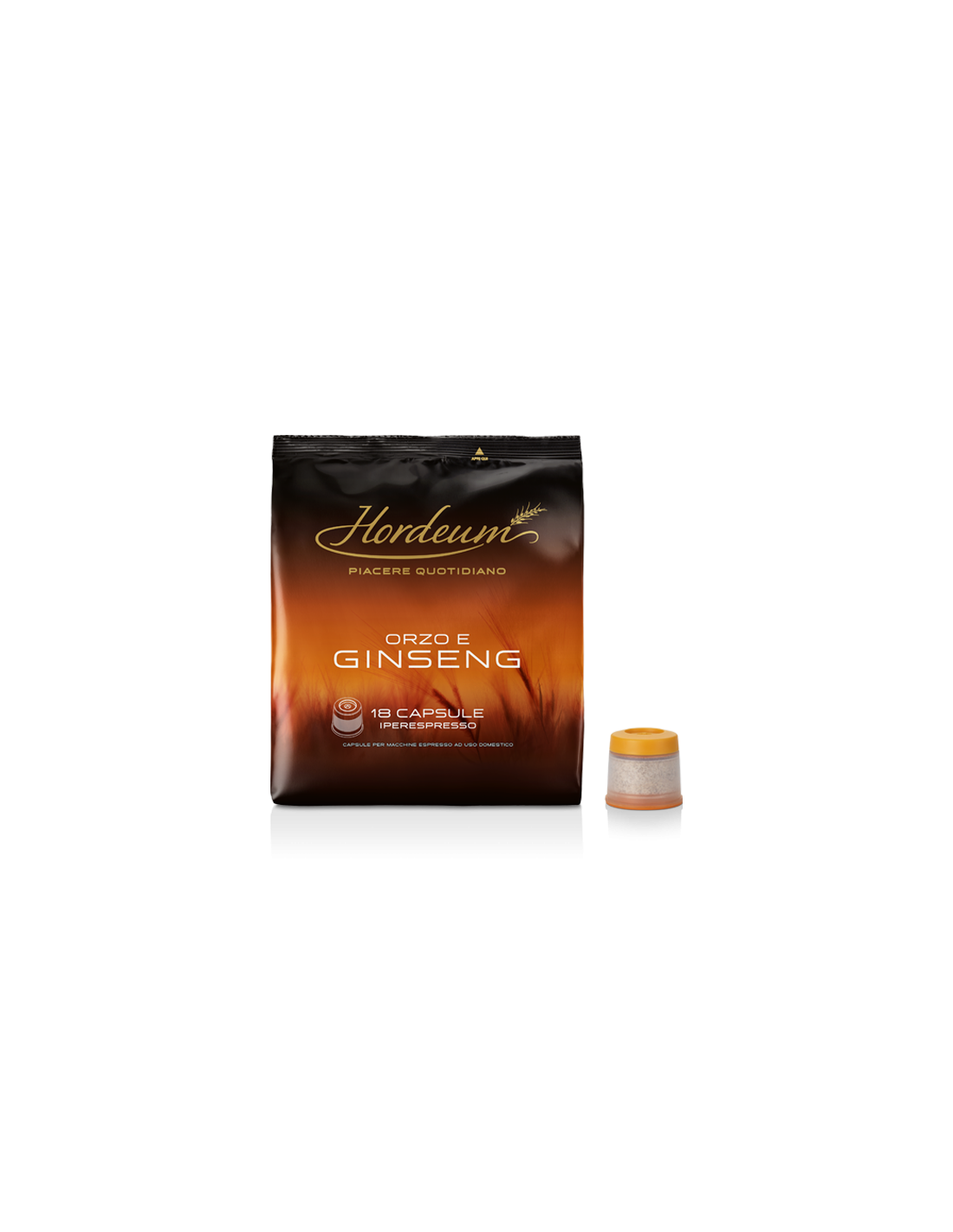 CAFFE': vendita online CONFEZIONE 18 CAPSULE ORZO E GINSENG IPERESPRESSO ILLY in offerta