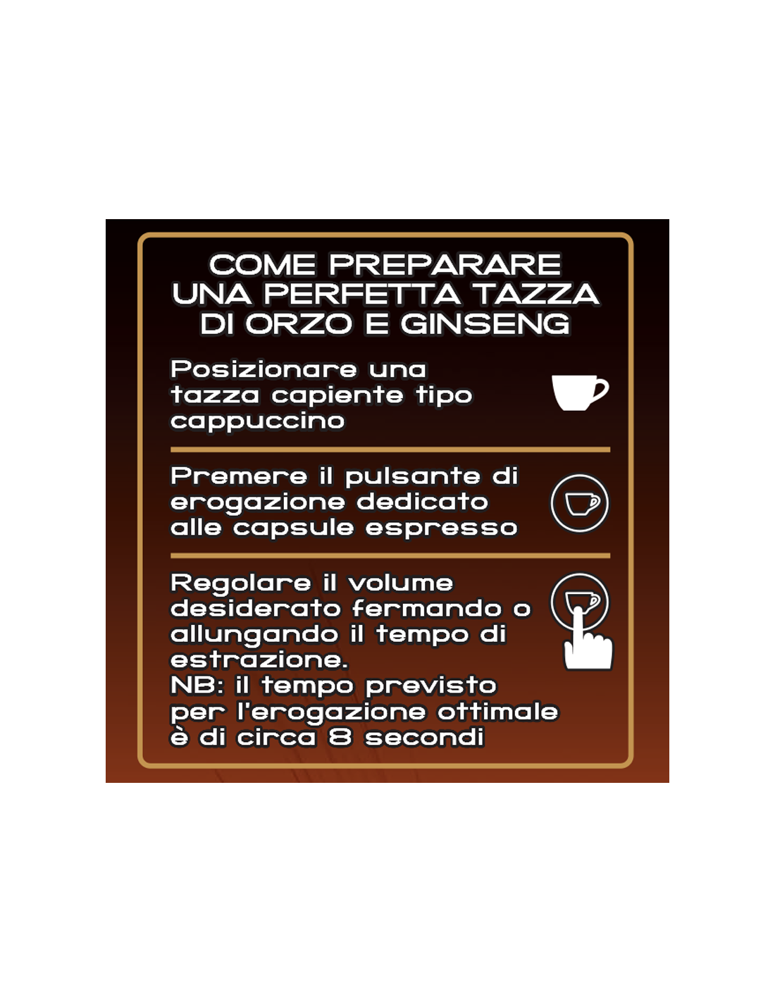 CAFFE': vendita online CONFEZIONE 18 CAPSULE ORZO E GINSENG IPERESPRESSO ILLY in offerta