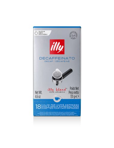 CAFFE': vendita online CONFEZIONE 18 CIALDE DECAFFEINATO ILLY in offerta