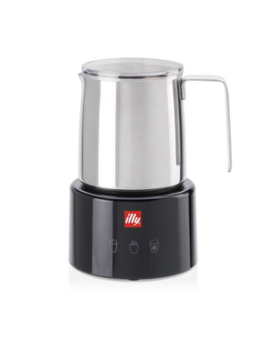 ACCESSORI: vendita online MONTALATTE MILK FROTHER ELETTRICO NERO/INOX ILLY in offerta