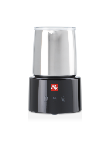 ACCESSORI: vendita online MONTALATTE MILK FROTHER ELETTRICO NERO/INOX ILLY in offerta