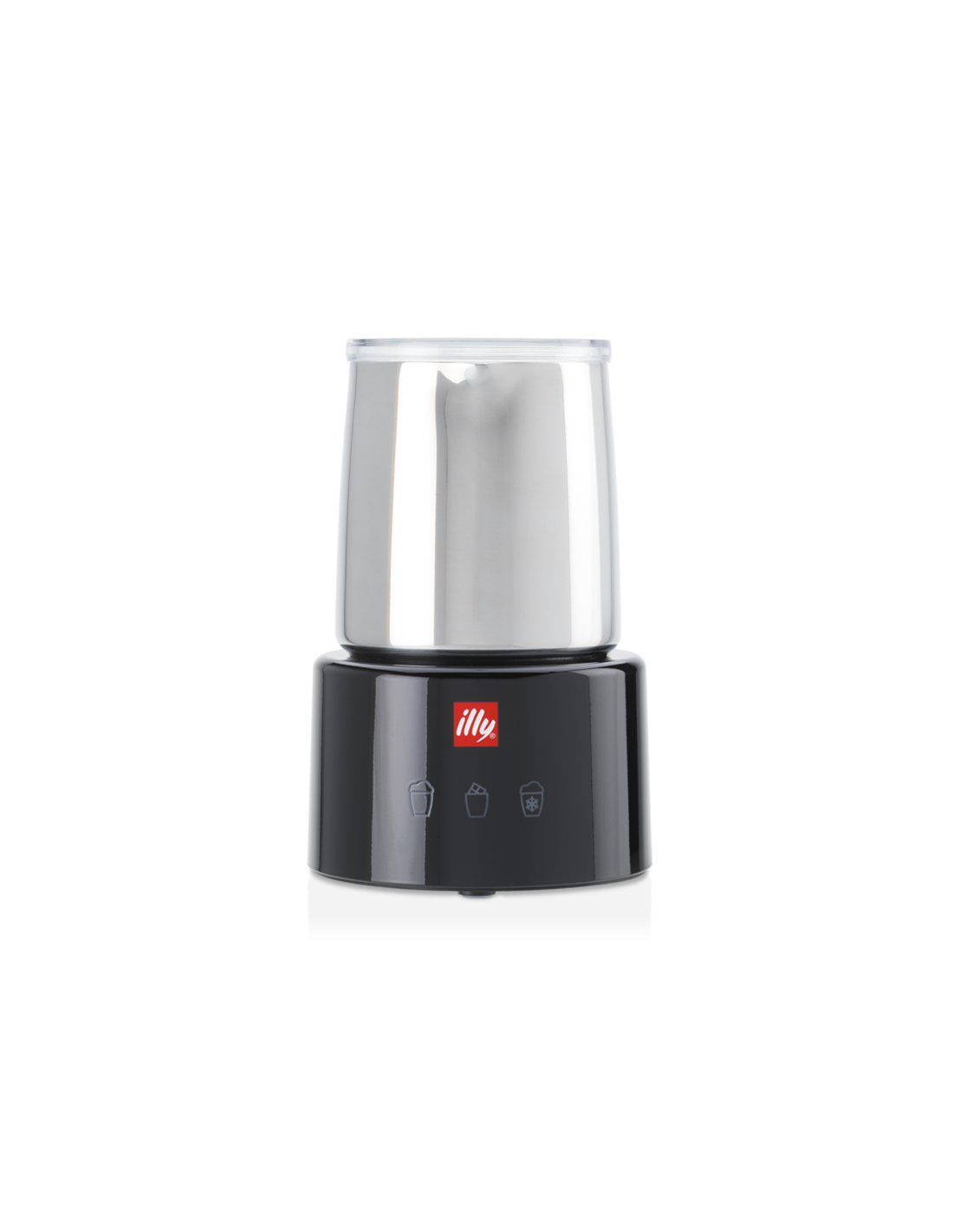 ACCESSORI: vendita online MONTALATTE MILK FROTHER ELETTRICO NERO/INOX ILLY in offerta