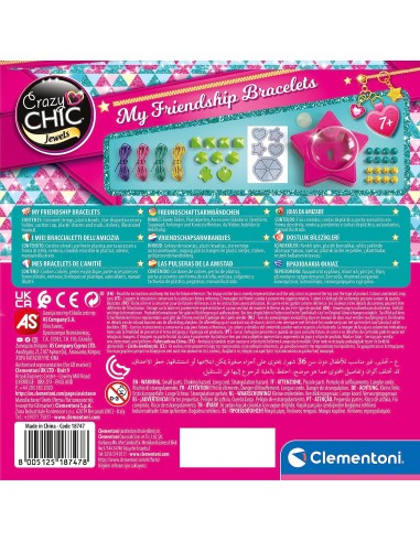 GIOCHI GIRL: vendita online CRAZY CHIC FRIENDSHIP BRACELETS 18747 in offerta