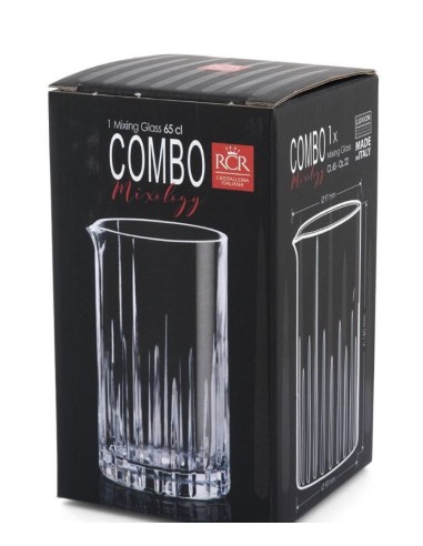 BICCHIERI ACQUA VINO BIBITA: vendita online COMBO MIXING GLASS 65CL in offerta