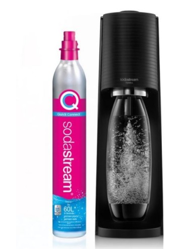 SodaStream Terra Sparkling Water Maker Starter Bundle nero con bombola CO₂ | shopincasa.it