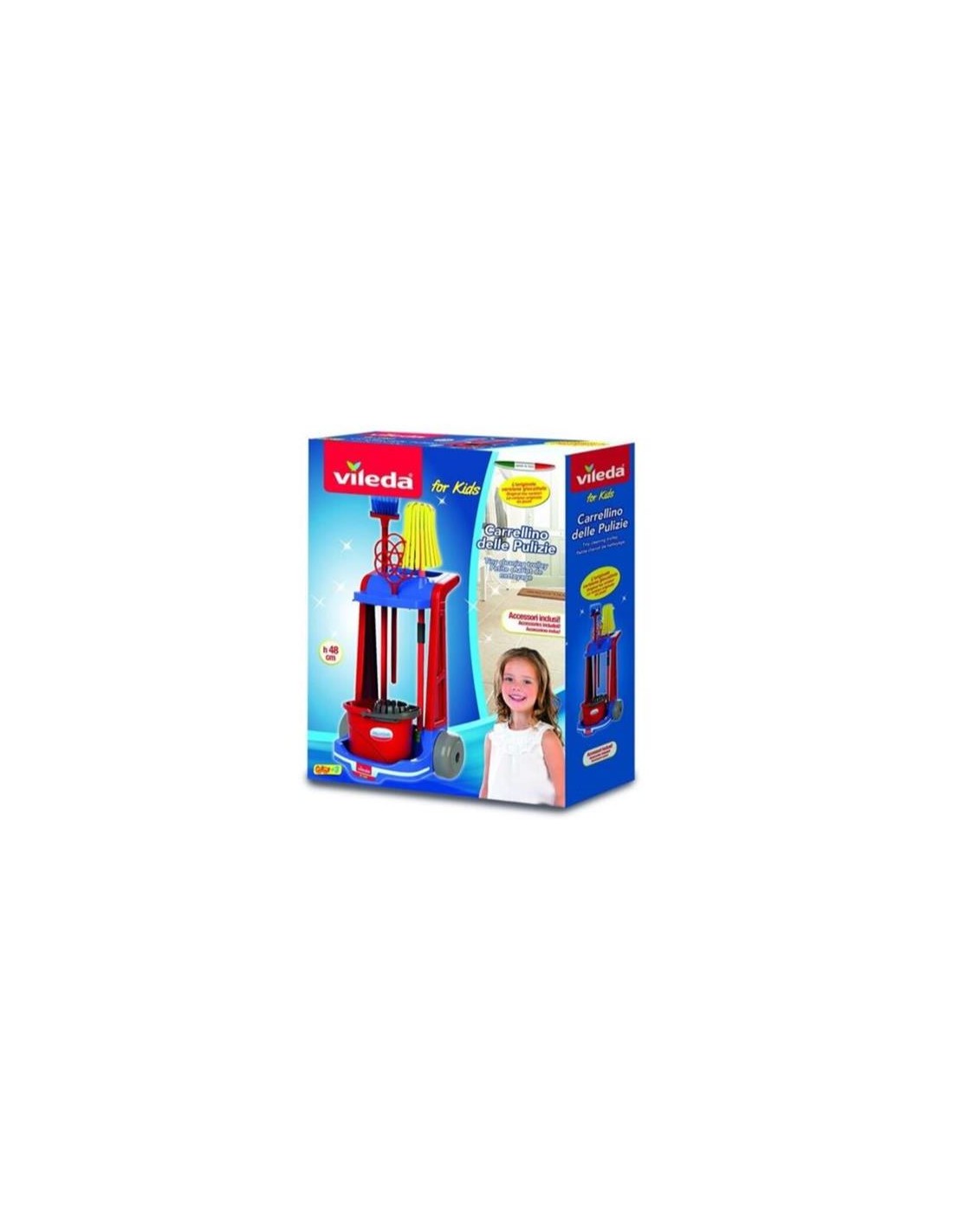 GIOCHI GIRL: vendita online CARRELLO PULIZIE IAM1200 VILEDA H48CM in offerta