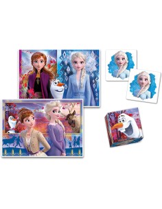 GIOCHI DI SOCIETA'E PUZZLE: vendita online FROZEN EDUKIT 4IN1 18292 in offerta 2