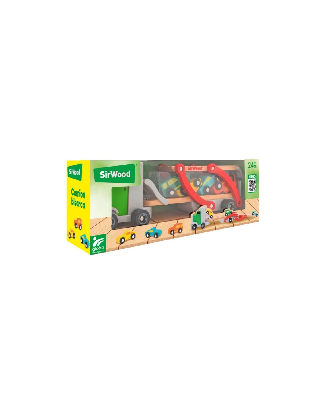 PRESCOLARI: vendita online LEGNOLAND 39921 BISARCA CON 4 AUTO in offerta