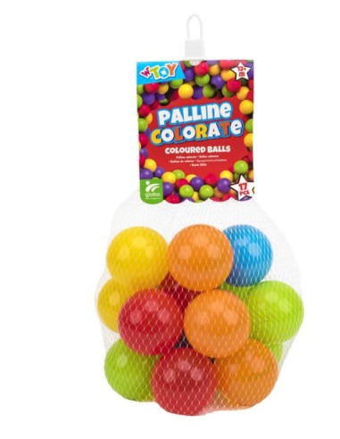 PRESCOLARI: vendita online CONF 17 PALLINE 42074 7CM COLORI ASSORTITI in offerta