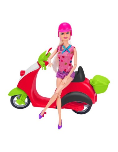 GIOCHI GIRL: vendita online OLLY BAMBOLA CON AUTO E SCOOTER 40766 in offerta