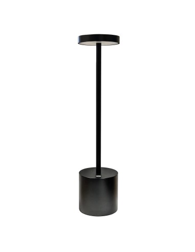 ILLUMINAZIONE: vendita online LAMPADA LED TOUCH NERA D8,5 H36 CM in offerta