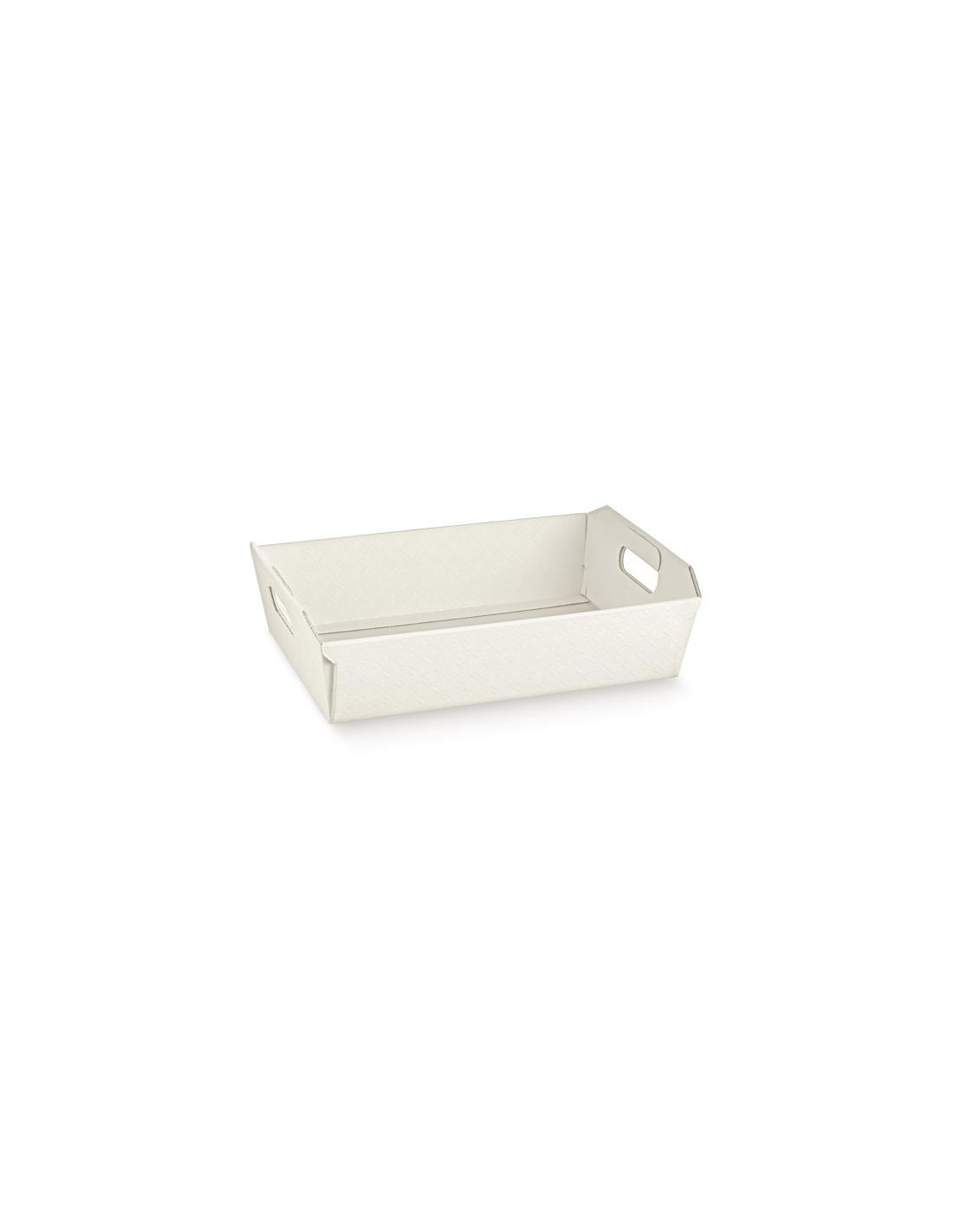 BOMBONIERE: vendita online 17246 CESTO I.310X220X90 MAT B.CO in offerta