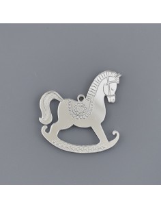 BOMBONIERE: vendita online 1303074 ARG PLEX CAVALLO DOND 4,5CM in offerta