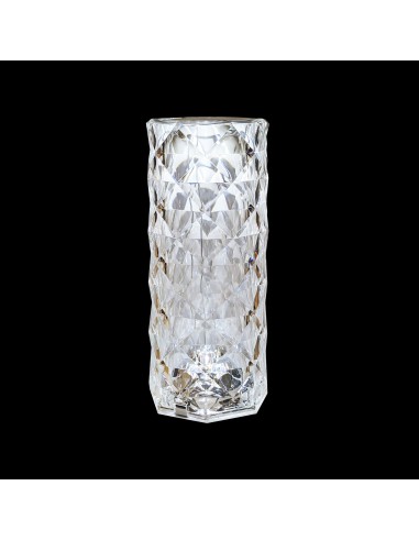 ILLUMINAZIONE: vendita online LAMPADA CRYSTAL ROSE LUCE CALDA/FREDDA TOUCH USB in offerta