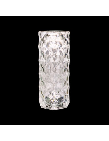 ILLUMINAZIONE: vendita online LAMPADA CRYSTAL ROSE LUCE CALDA/FREDDA TOUCH USB in offerta