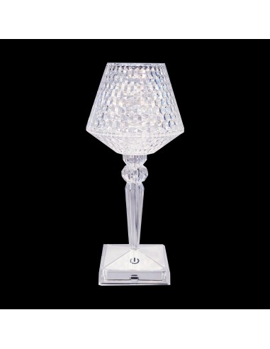 ILLUMINAZIONE: vendita online LAMPADA TAVOLO DIAMANTE D12 H25 CM in offerta