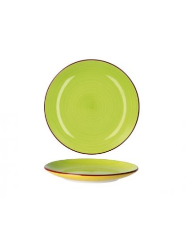 PIATTI: vendita online LINDA PIATTO FRUTTA 82728 VERDE D20CM in offerta